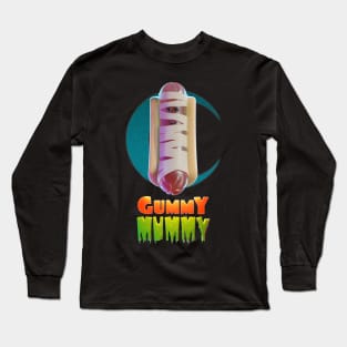 Halloweeners - Gummy Hot Dog Hotep Long Sleeve T-Shirt